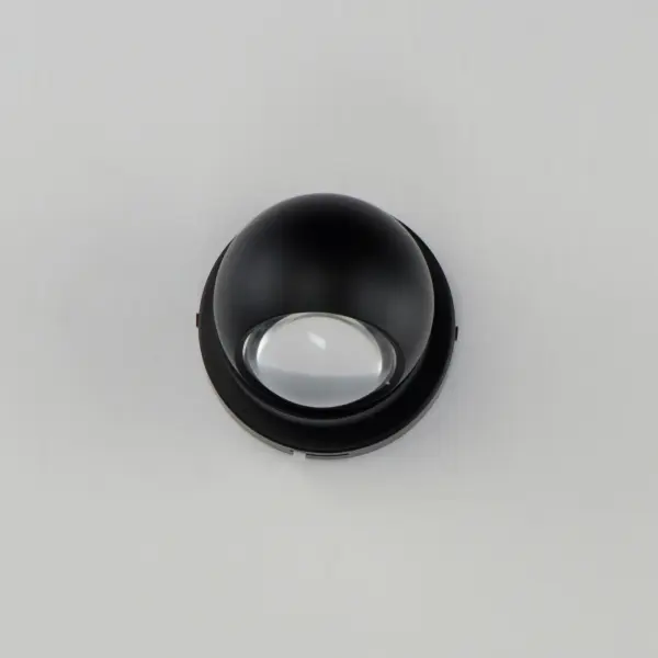 The Nodes Flush Mount reimagines the LED ring with illuminated spheres that provide both ambient and task lighting. CCT selectable technology offers 5 color temperature options, while JA8 Title 24 compliance ensures energy efficiency. - alternate view