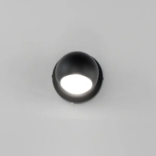Nodes LED Flush Mount in Black - Image 3