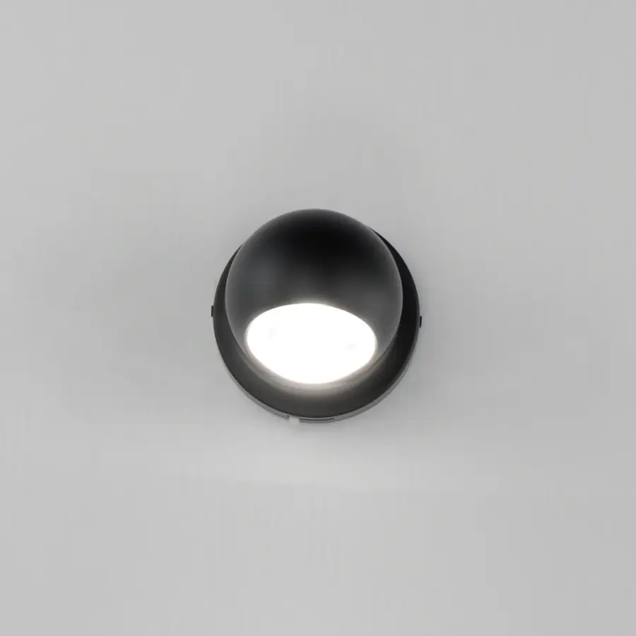 Nodes LED Flush Mount in Black - Image 3