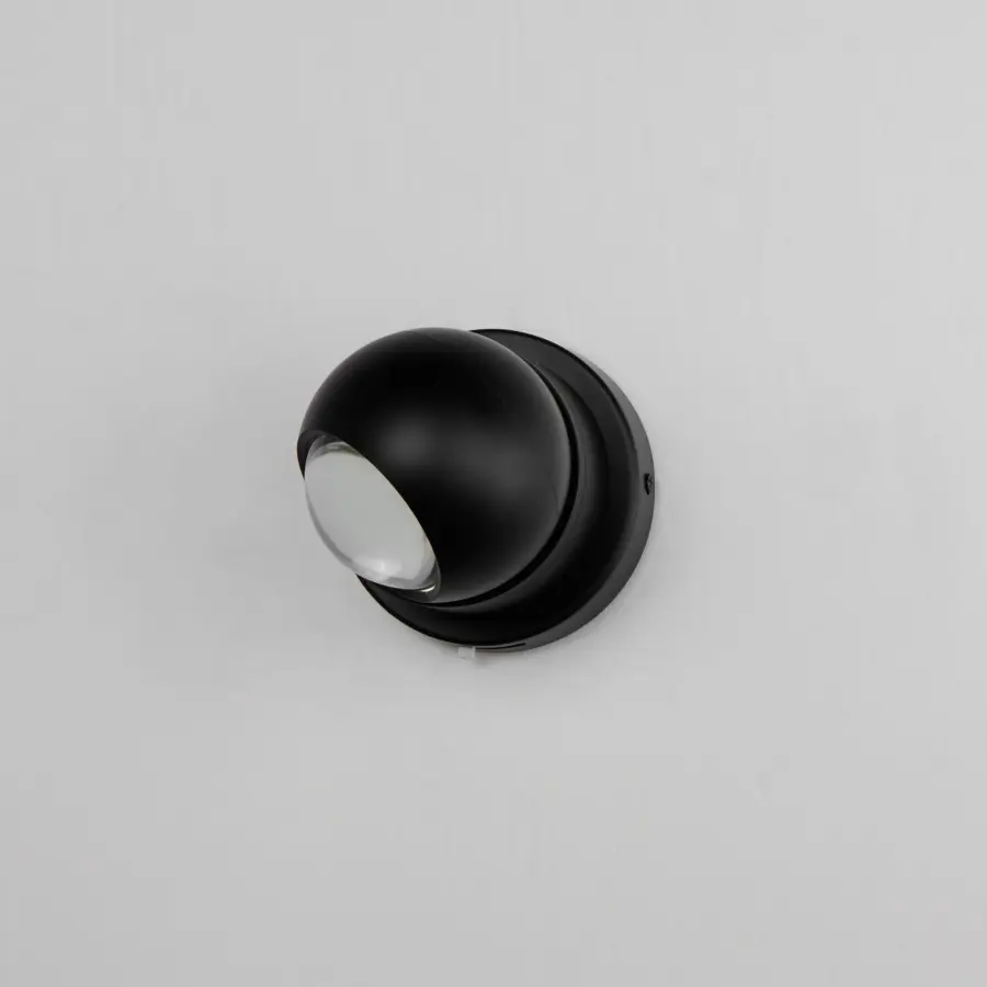 Nodes LED Flush Mount in Black - Image 4