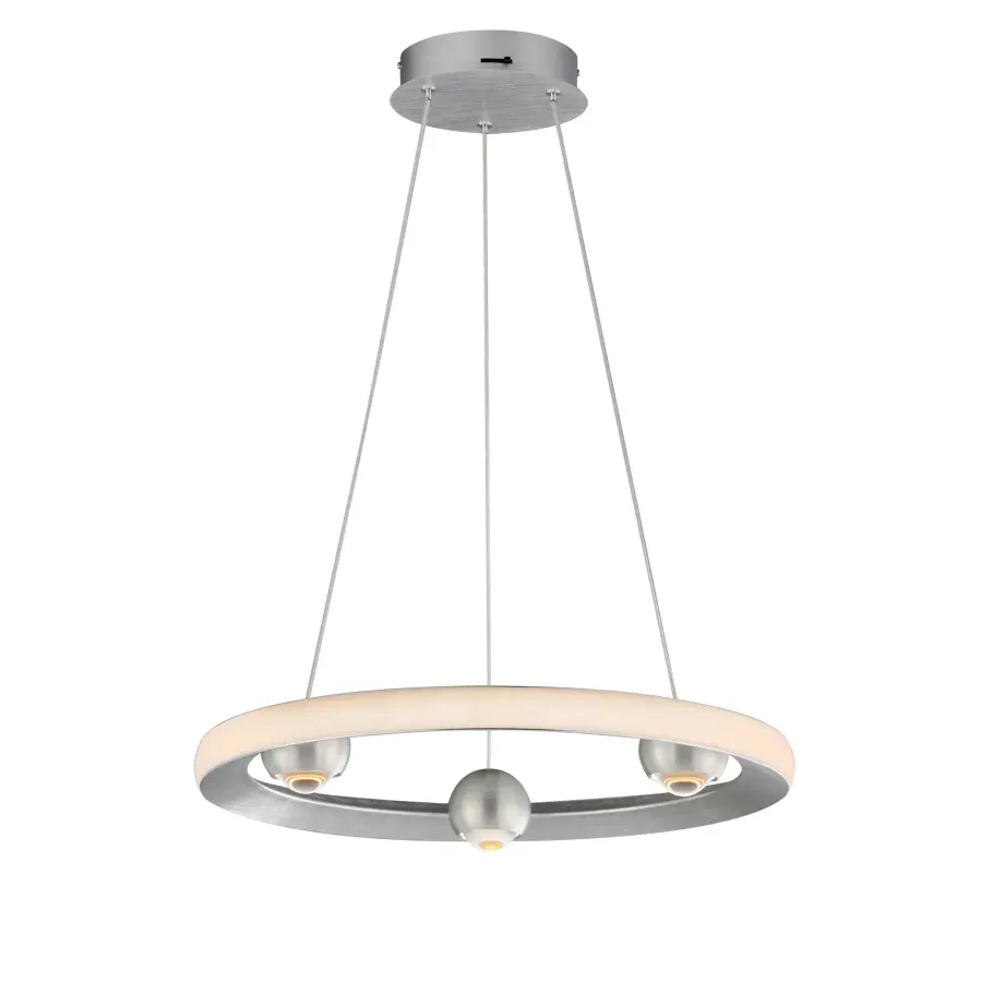 Nodes 18" LED Ring Pendant - Image 1