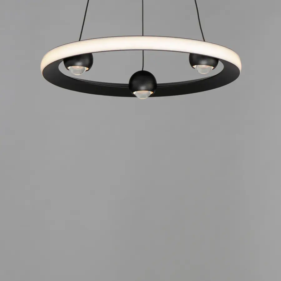 Nodes Ring Pendant - 18" LED - Image 2
