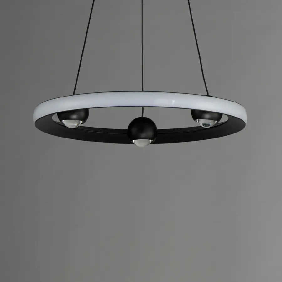 Nodes Ring Pendant - 18" LED - Image 3