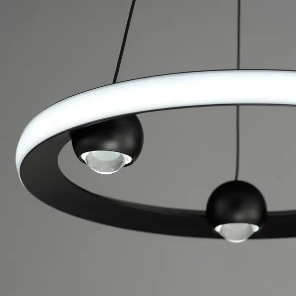 Nodes Ring Pendant - 18" LED - Image 4