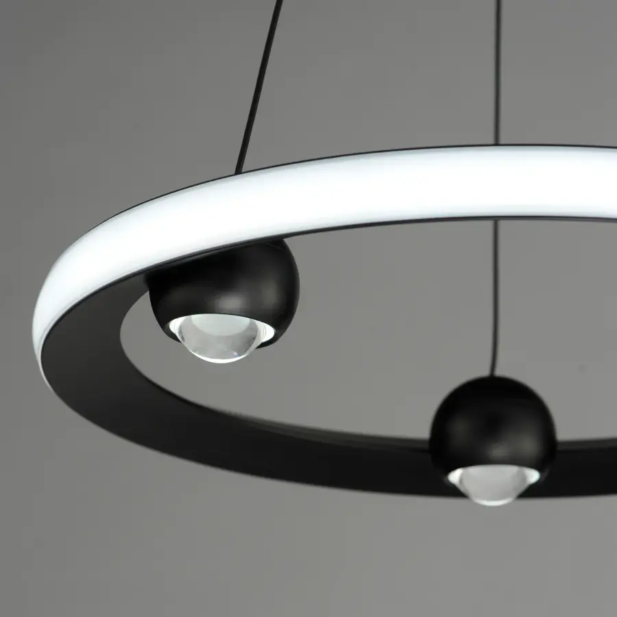 Nodes Ring Pendant - 18" LED - Image 4
