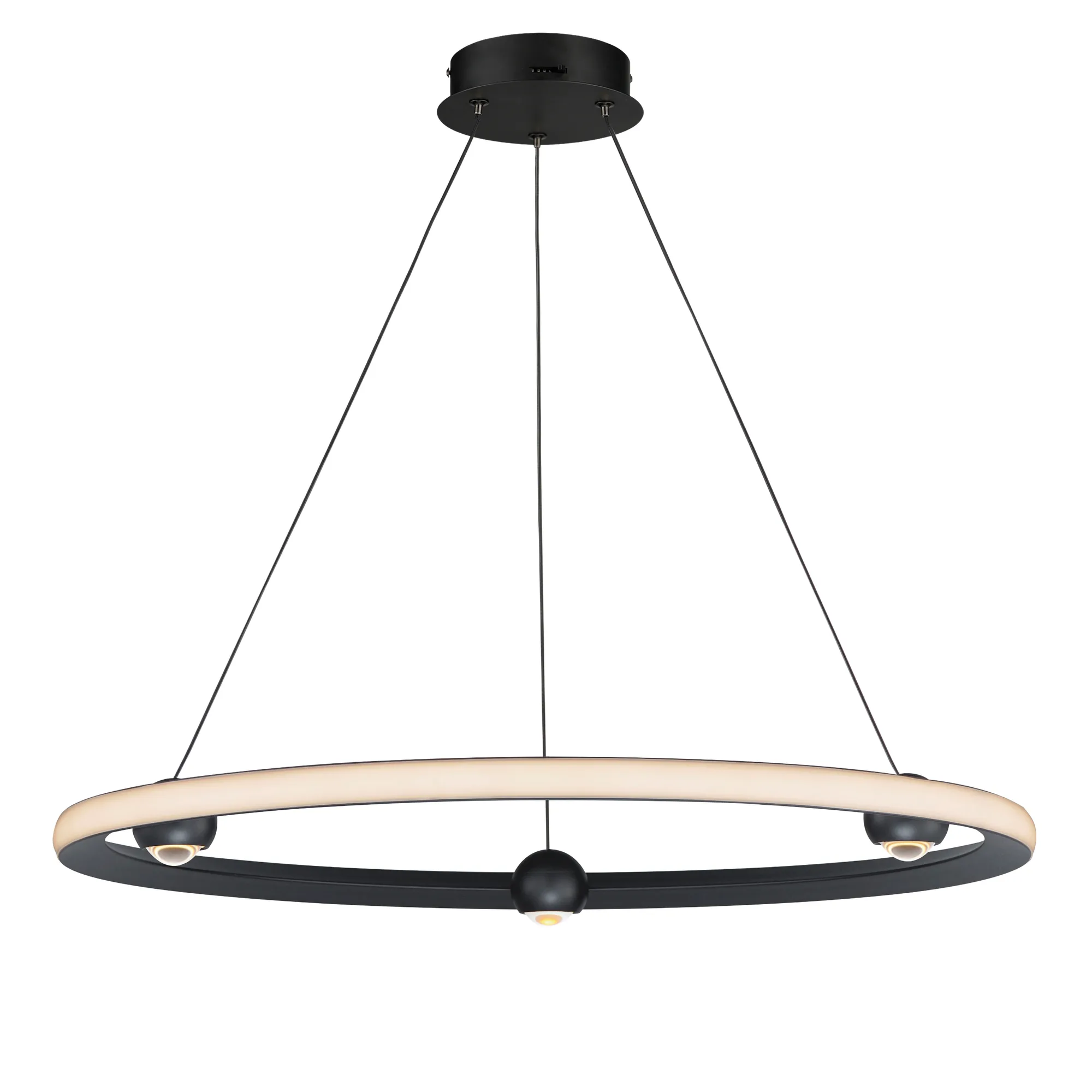 Nodes Ring Pendant - 32" LED with CCT Select
