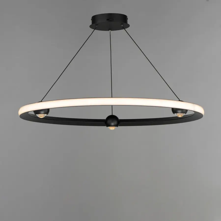 Nodes Ring Pendant - 32" LED with CCT Select - Image 4