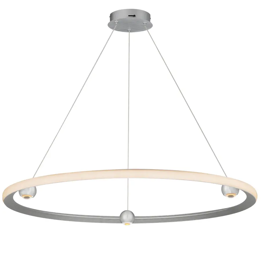 Nodes 40" LED Ring Pendant - Image 1