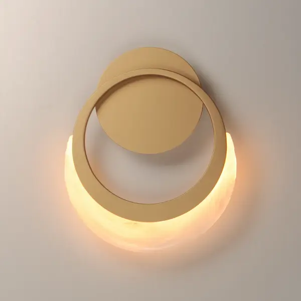 Sculptural Modern Sconce with Artistic Glass and Mythic Inspiration - Image 3