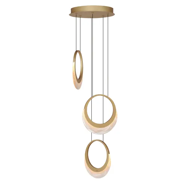 Lyra 3-Light LED Multi-Light Pendant - Image 1