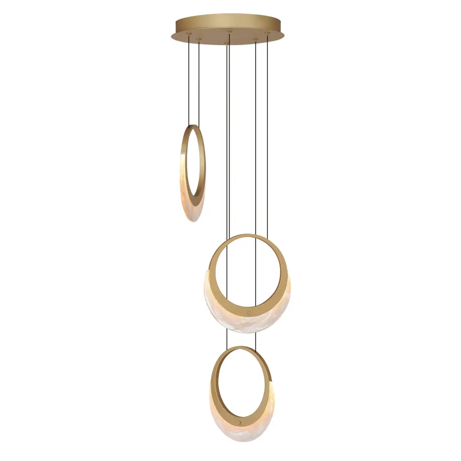 Lyra 3-Light LED Multi-Light Pendant - Image 1