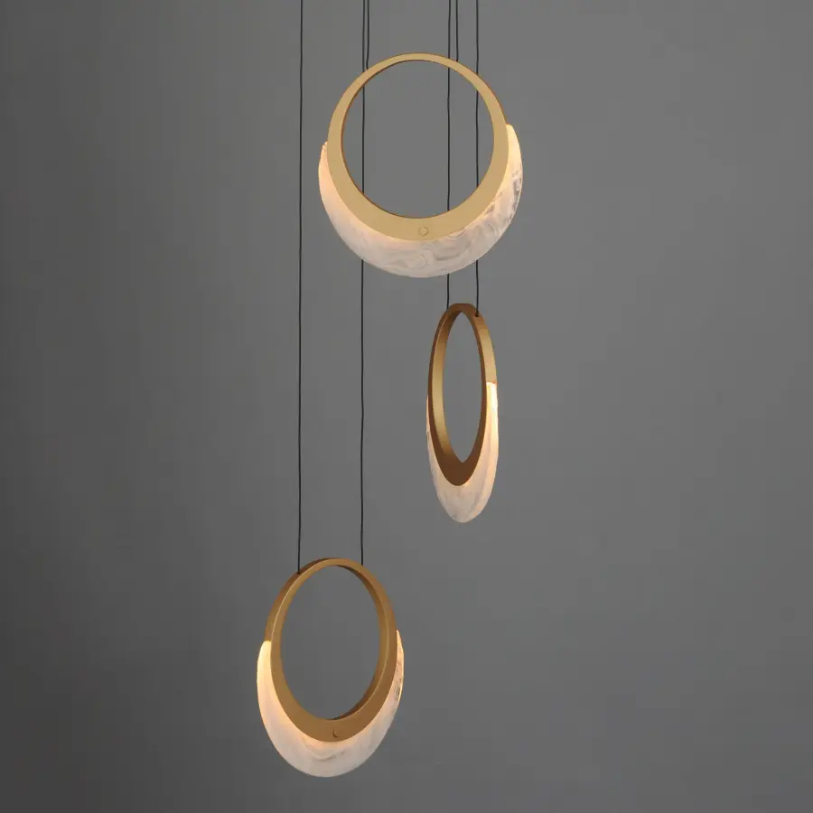 Lyra 3-Light LED Multi-Light Pendant - Image 2