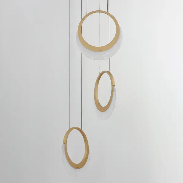 Lyra 3-Light LED Multi-Light Pendant - Image 3