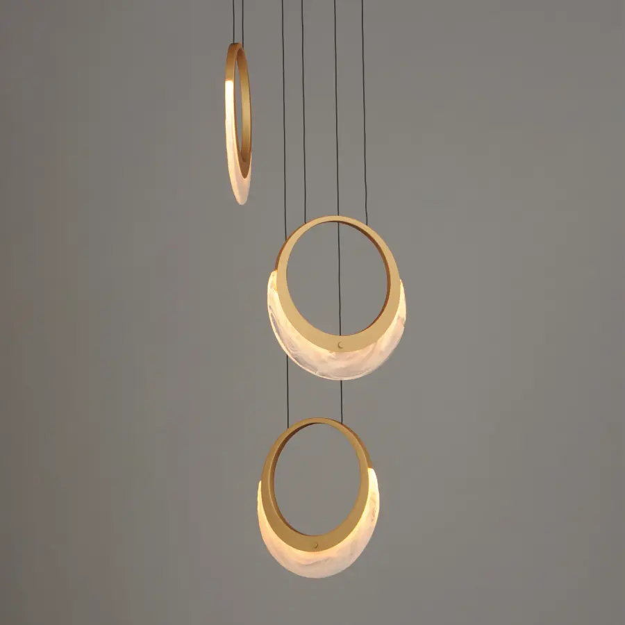 Lyra 3-Light LED Multi-Light Pendant - Image 4