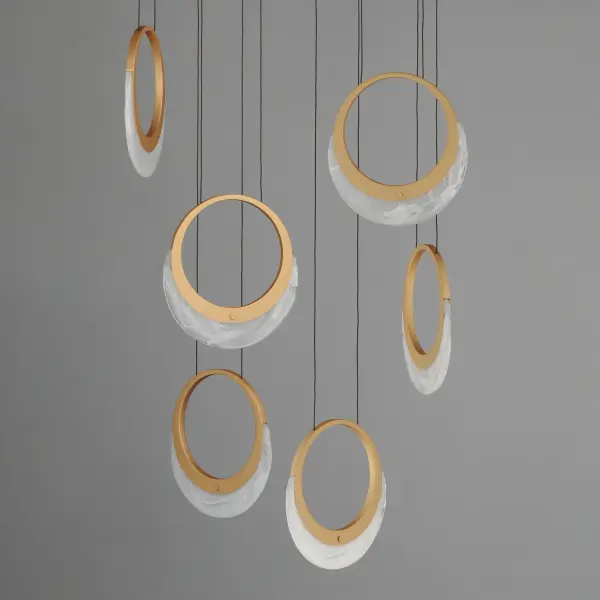 Lyra 6-Light LED Multi-Light Pendant - Image 3