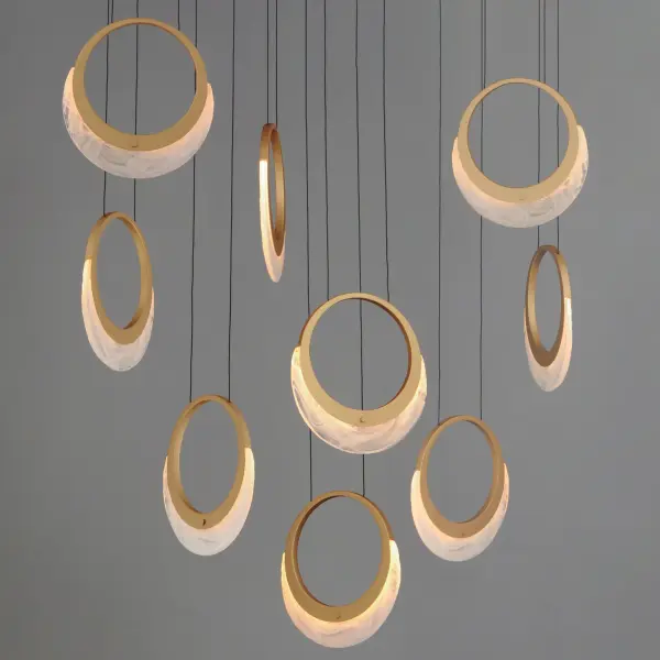 Lyra 9-Light LED Multi-Light Pendant - Image 3