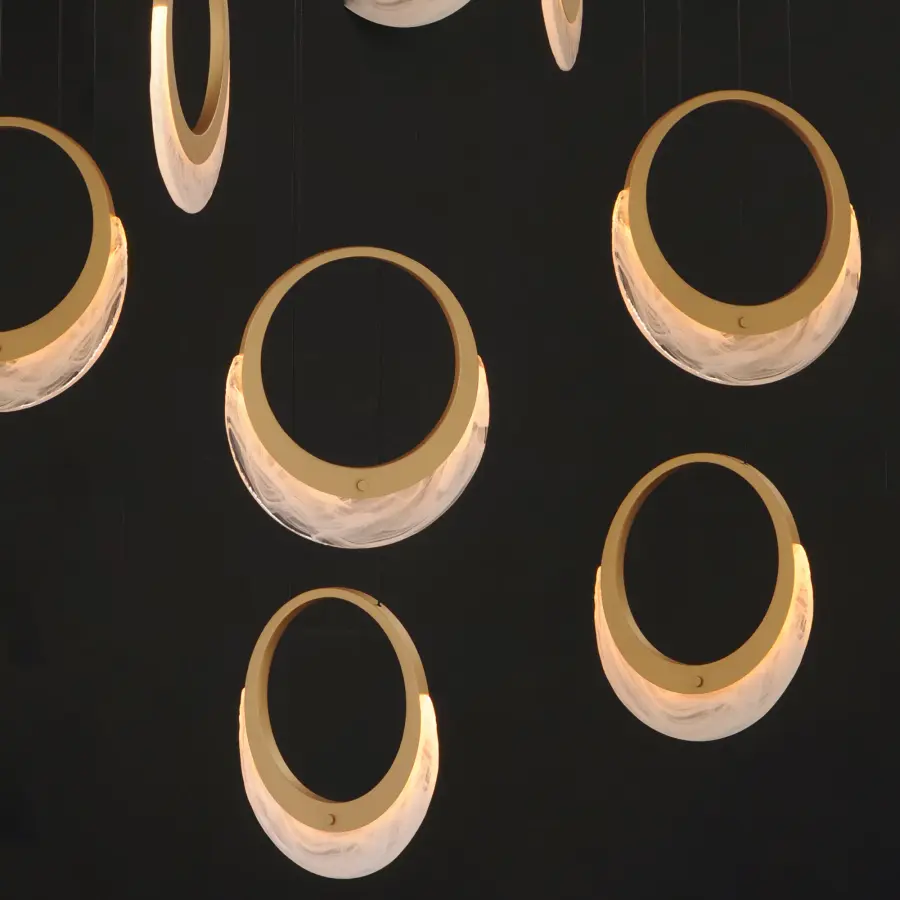 Lyra 9-Light LED Multi-Light Pendant - Image 4