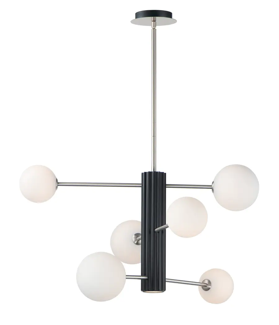 Cog 7-Light LED Chandelier - Image 1