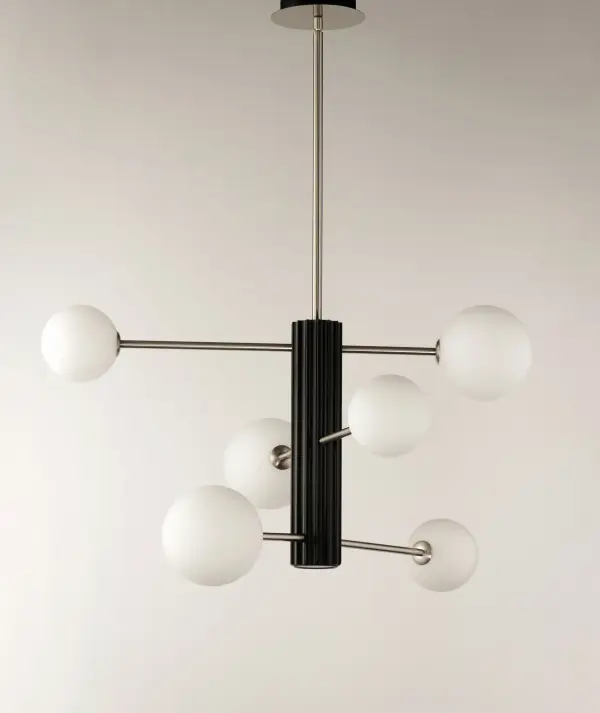 Cog 7-Light LED Chandelier - Image 3