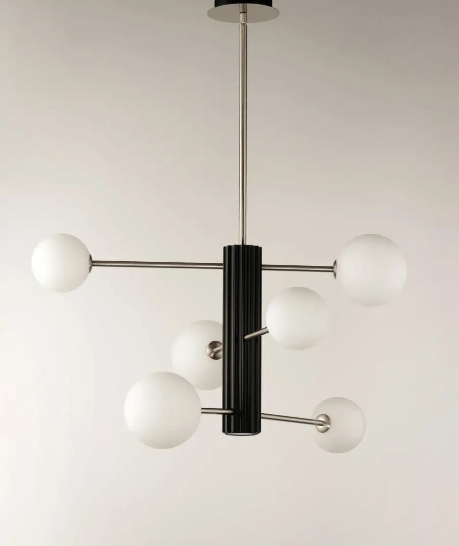 Cog 7-Light LED Chandelier - Image 3