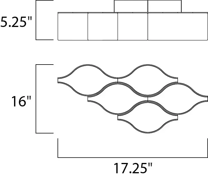 Billow LED 5-Light Wall Sconce - Image 4