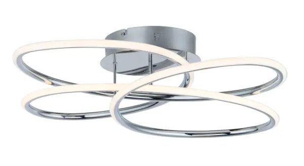 Coaster LED Flush Mount in Polished Chrome - Image 1
