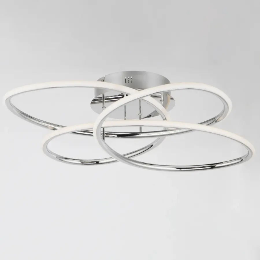 Coaster LED Flush Mount in Polished Chrome - Image 2
