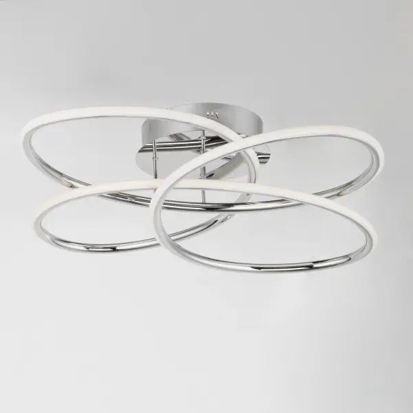 Coaster LED Flush Mount in Polished Chrome - Image 4