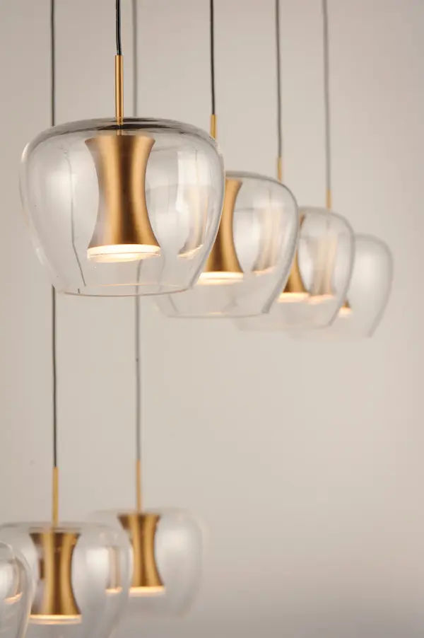 Newton 8-Light LED Multi-Light Pendant - Image 3