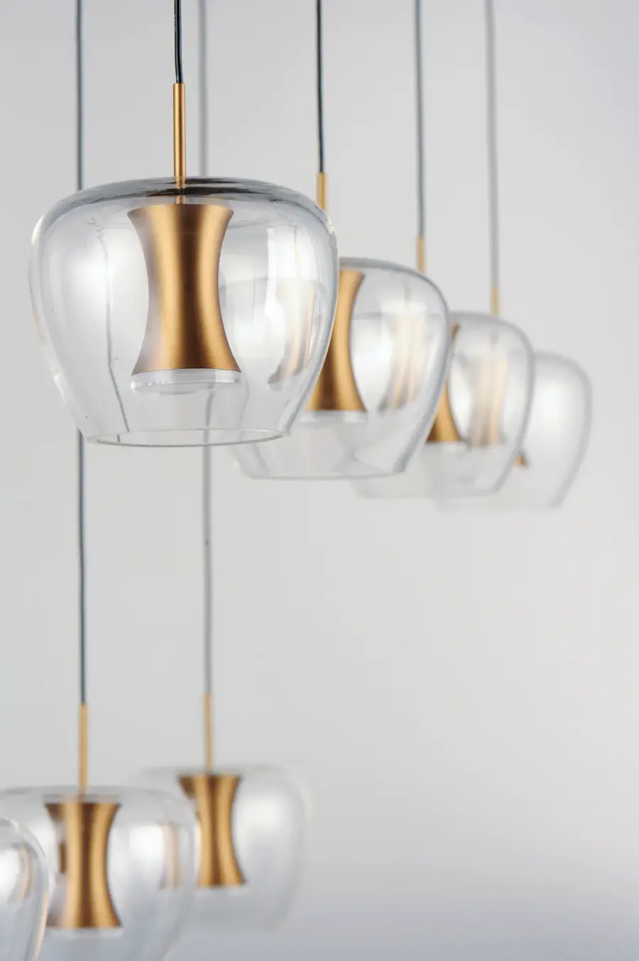 Newton 8-Light LED Multi-Light Pendant - Image 4
