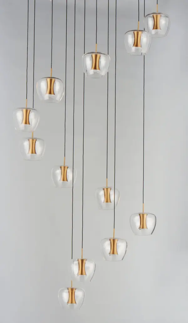 Newton 25-Light LED Multi-Light Pendant - Image 3