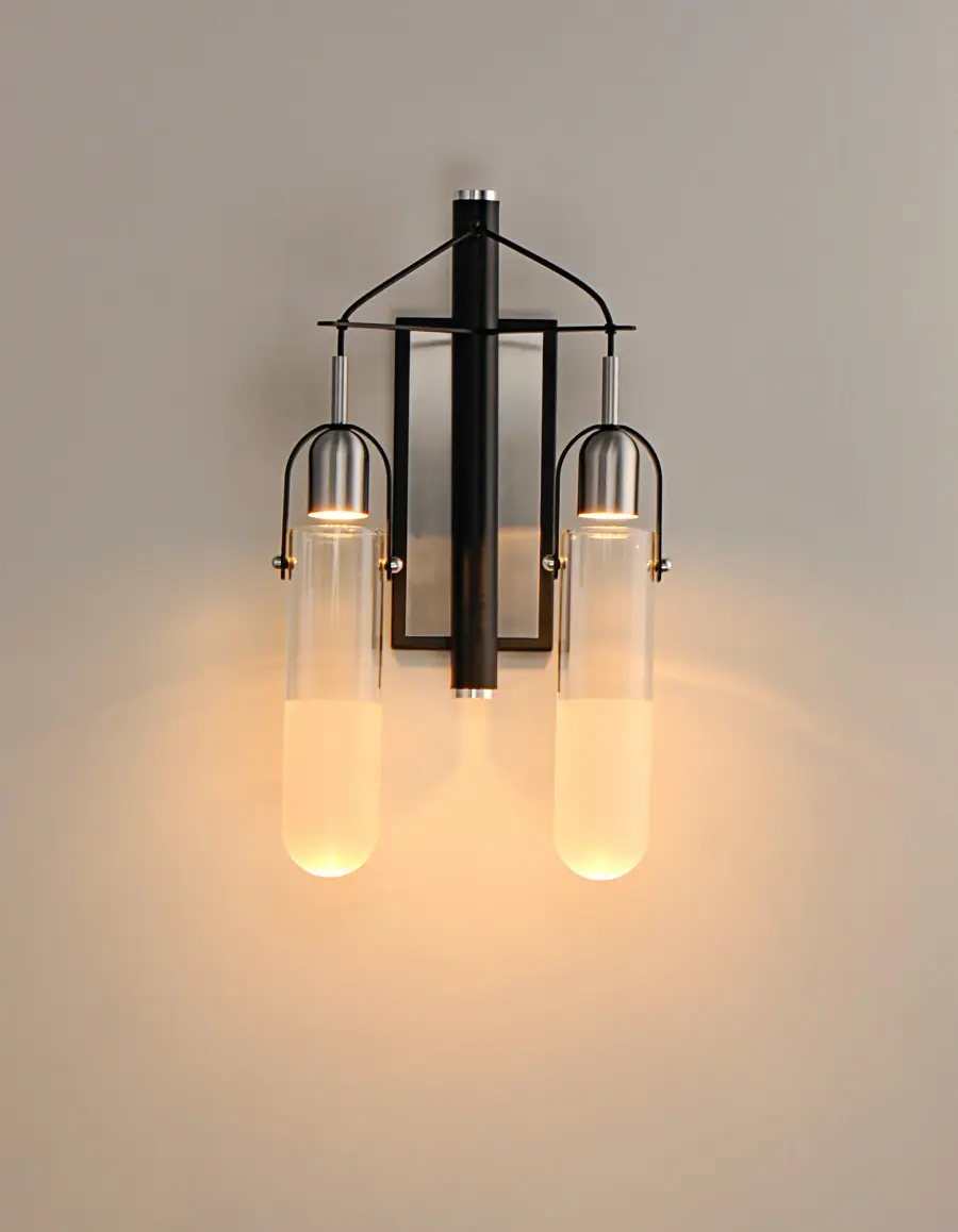 Capsule Disc 2-Light LED Bath Vanity - Image 3
