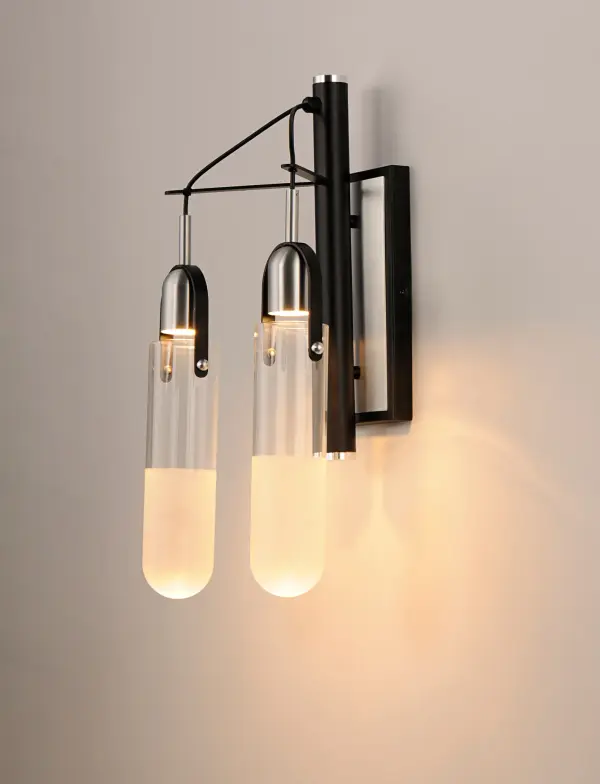 Capsule Disc 2-Light LED Bath Vanity - Image 4