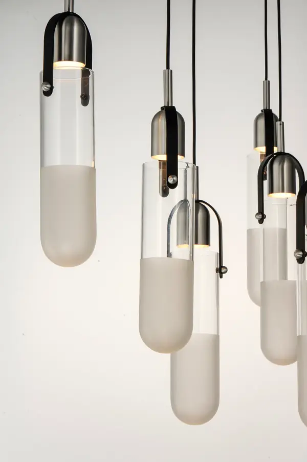 Capsule Disc 9-Light Multi-Light LED Pendant - Image 3