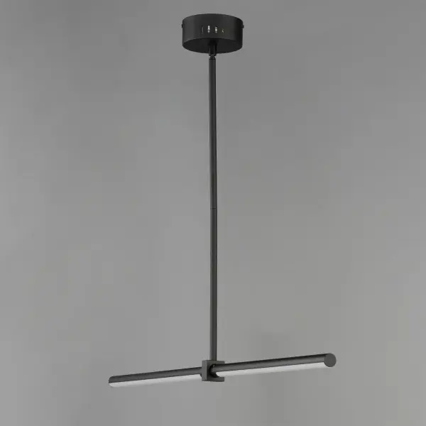 Dorian 36" Linear LED Pendant in Matte Black - Image 2