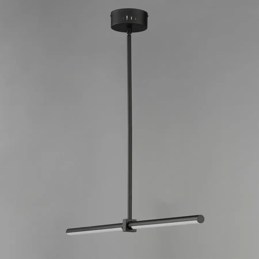 Dorian 36" Linear LED Pendant in Matte Black - Image 2