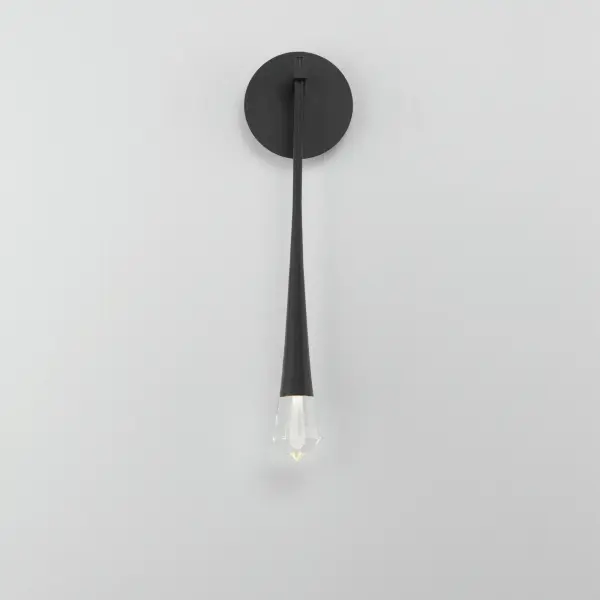 Pierce LED Wall Sconce in Matte Black - Image 2