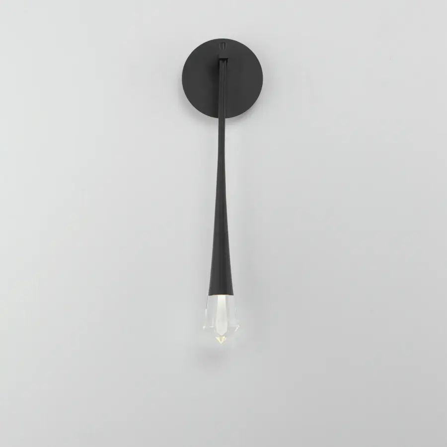 Pierce LED Wall Sconce in Matte Black - Image 2