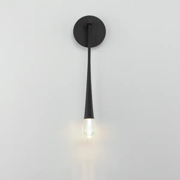Pierce LED Wall Sconce in Matte Black - Image 3