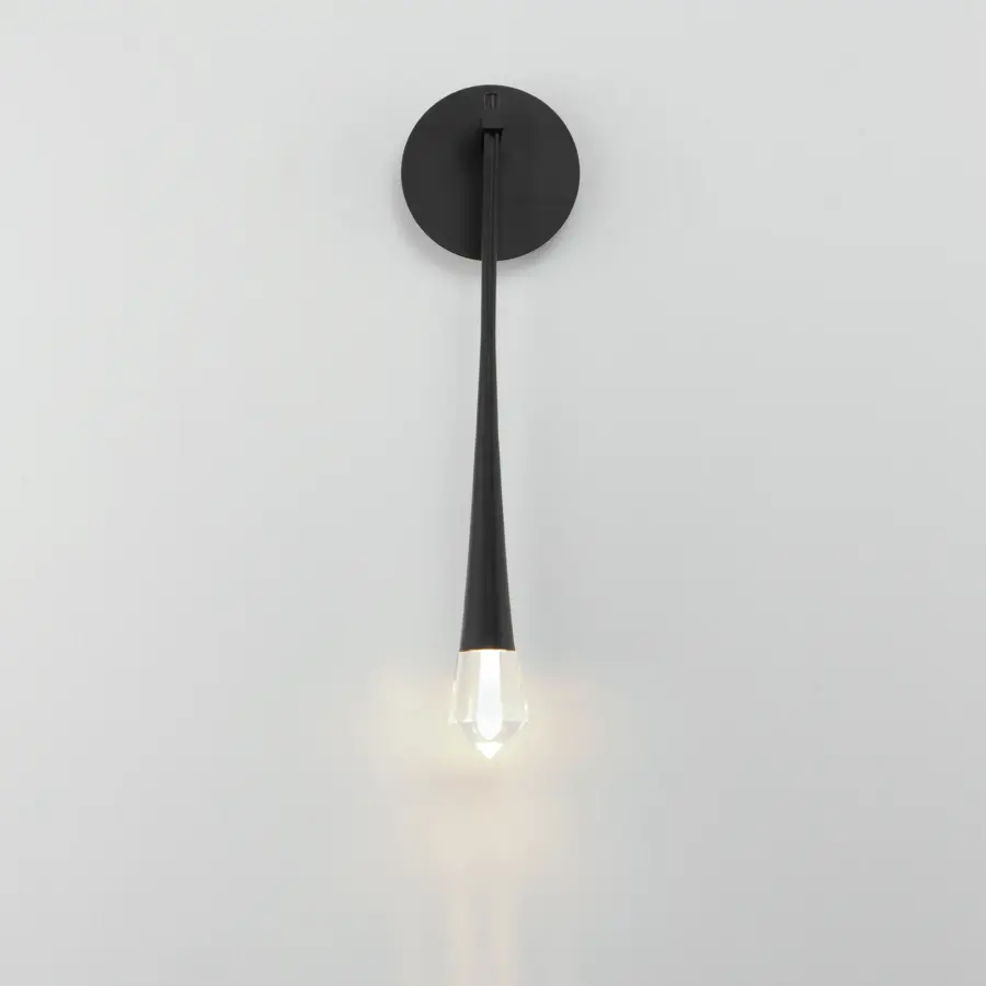 Pierce LED Wall Sconce in Matte Black - Image 3
