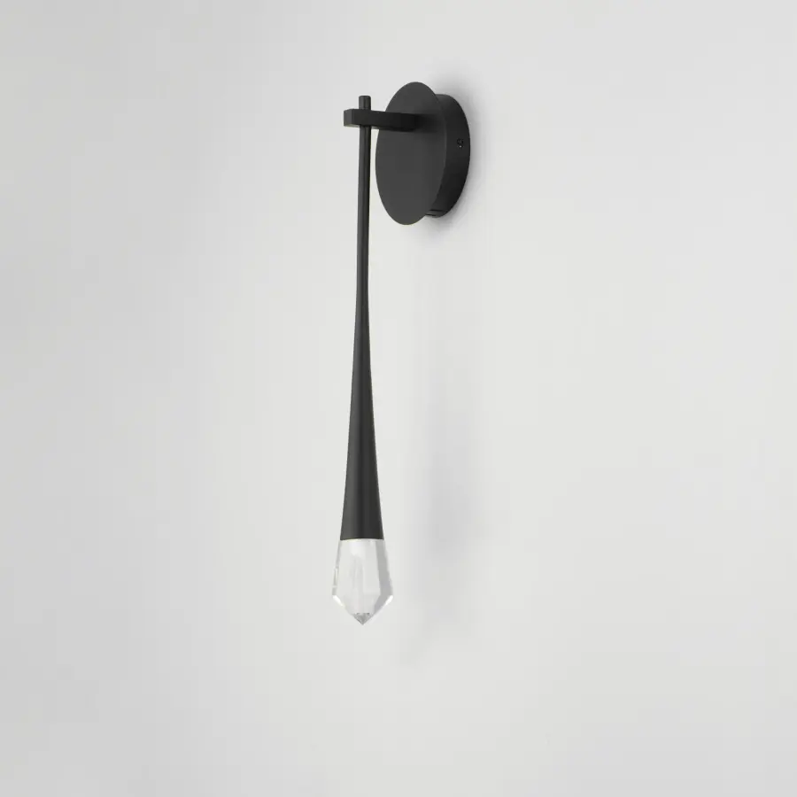 Pierce LED Wall Sconce in Matte Black - Image 4