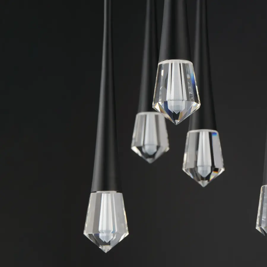 Pierce 5-Light LED Multi-Light Pendant - Image 4