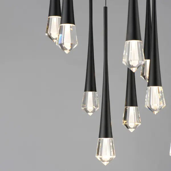 Pierce 12-Light LED Multi-Tier Chandelier - Image 4