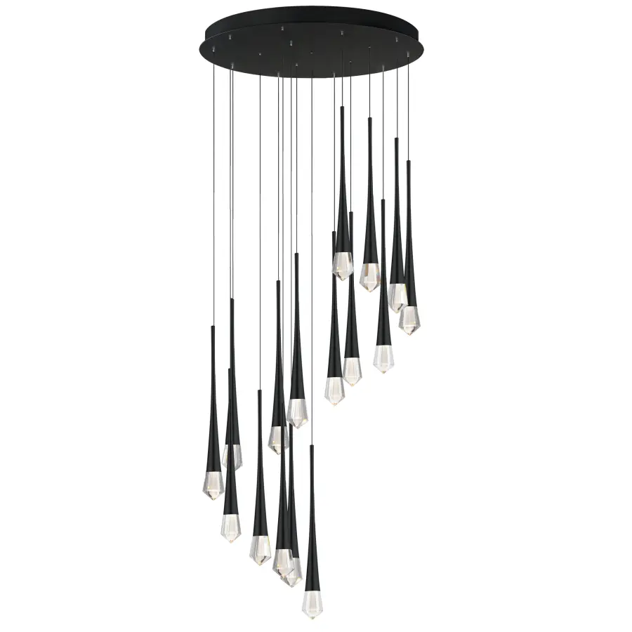 Pierce 16-Light LED Chandelier - Image 1