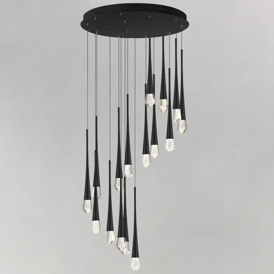 Pierce 16-Light LED Chandelier - Image 2
