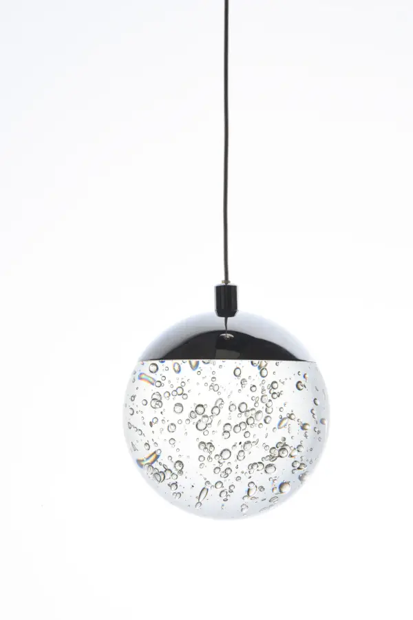 Orb II Single Pendant Light in Polished Chrome - Image 2