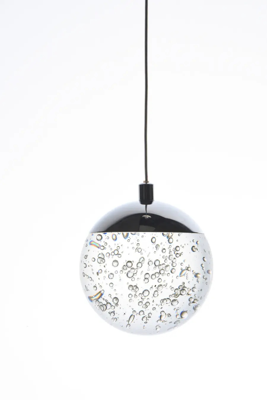 Orb II Single Pendant Light in Polished Chrome - Image 2