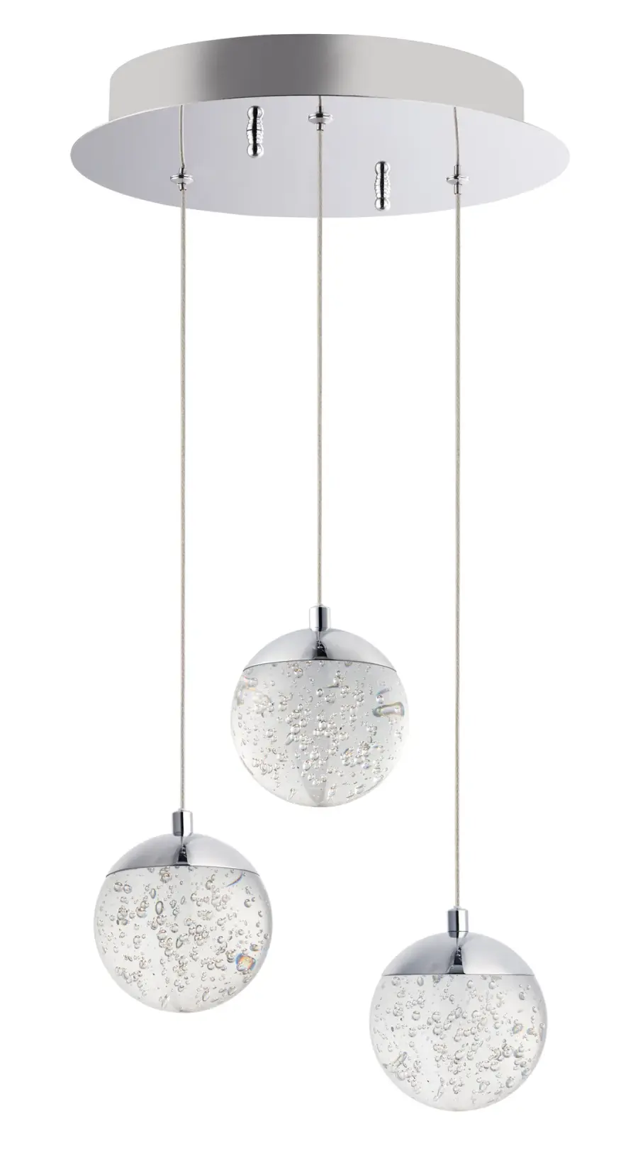 Orb II 3-Light LED Multi-Light Pendant - Image 1