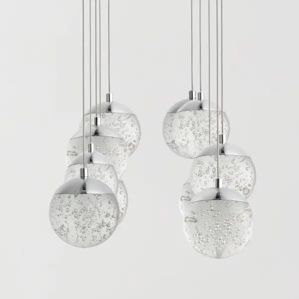 Orb II 10-Light LED Multi-Light Pendant - Image 4