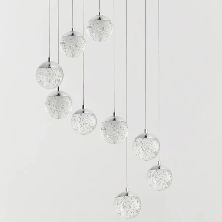 Orb II 9-Light LED Multi-Light Pendant - Image 2